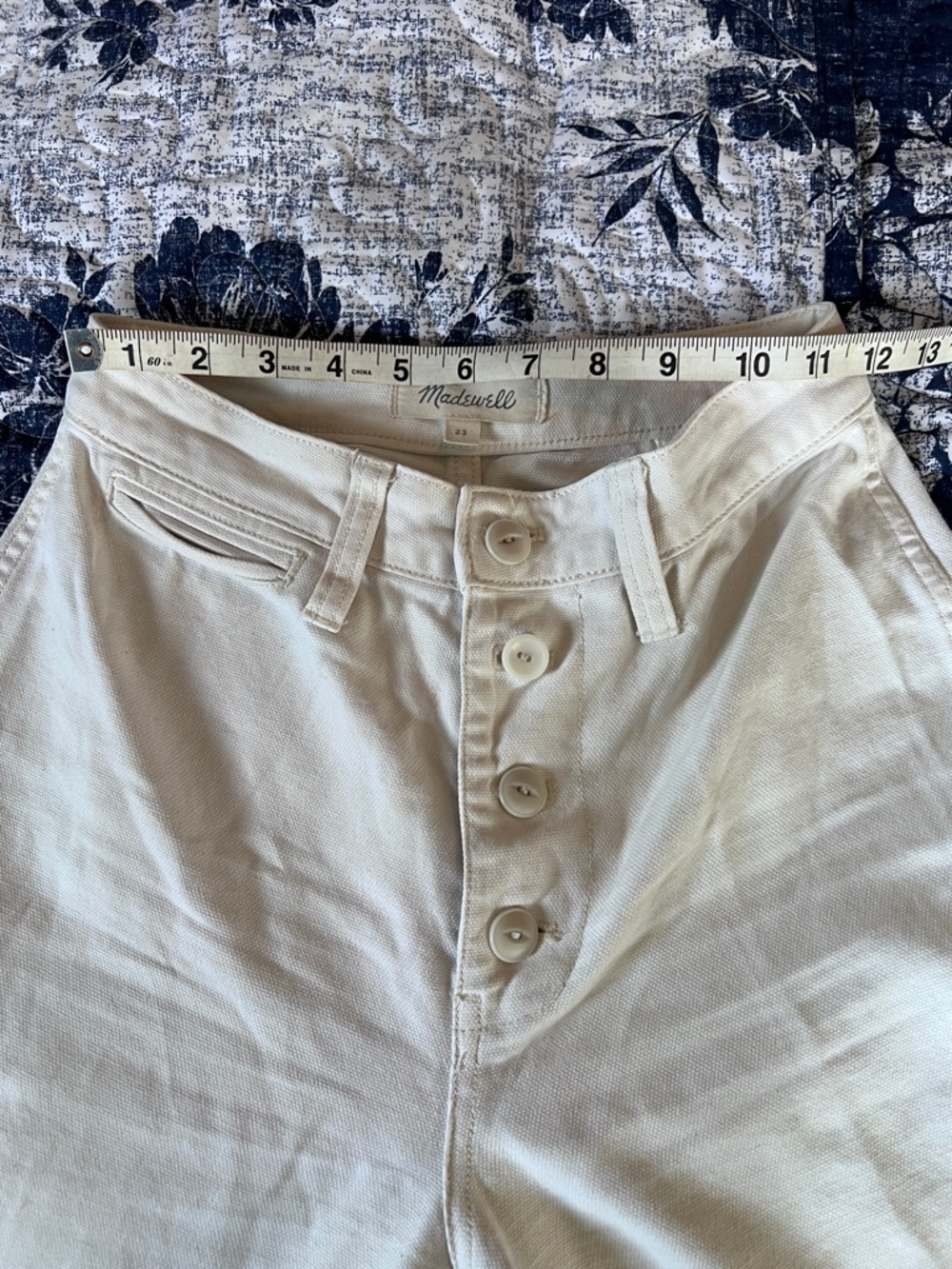 Madewell Emmett Wide Leg Crop - Picture 3 of 3